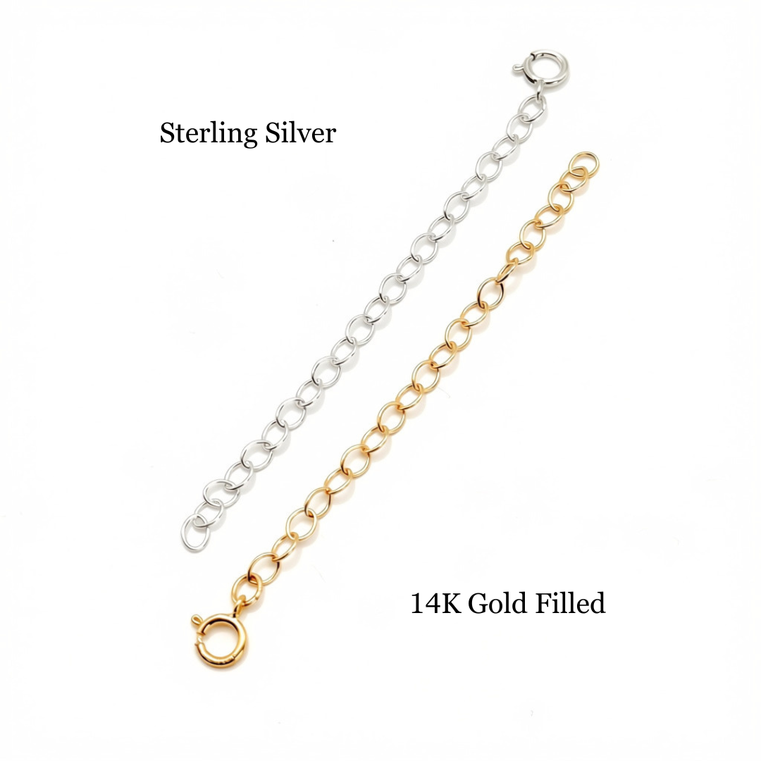 Precious Metal 3" Chain Extenders