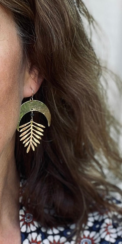 Moon Shadow Earrings