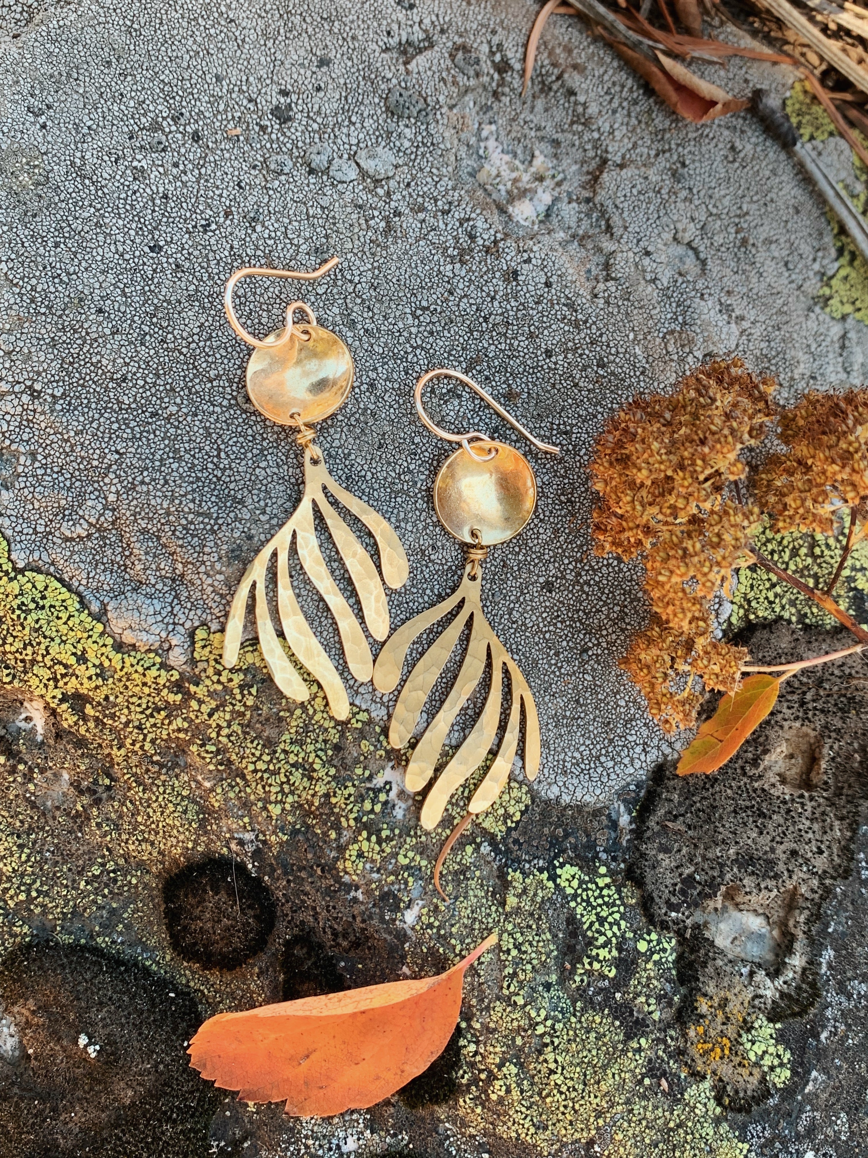 Sea Fern Earrings