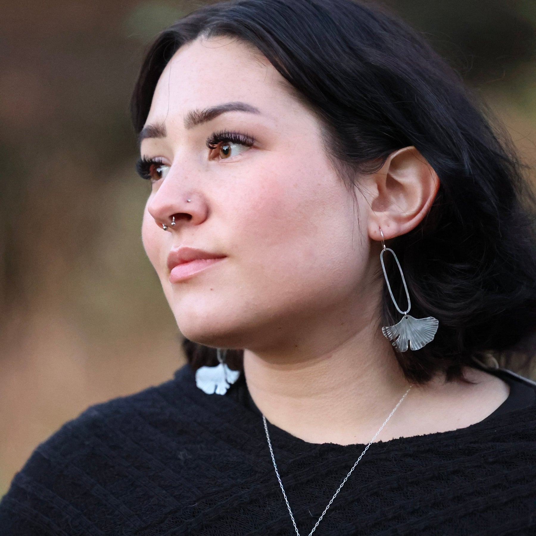 Ginkgo Earrings II