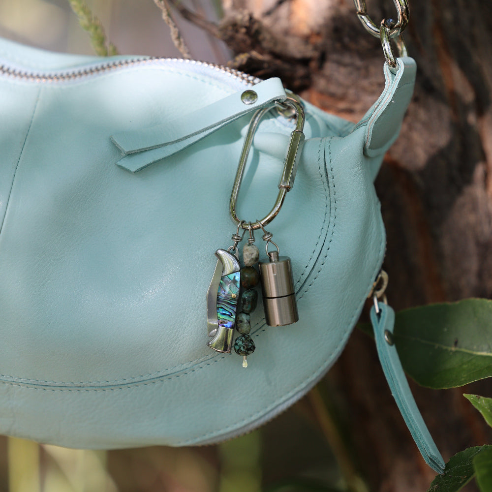 Northern Lights Purse Charm