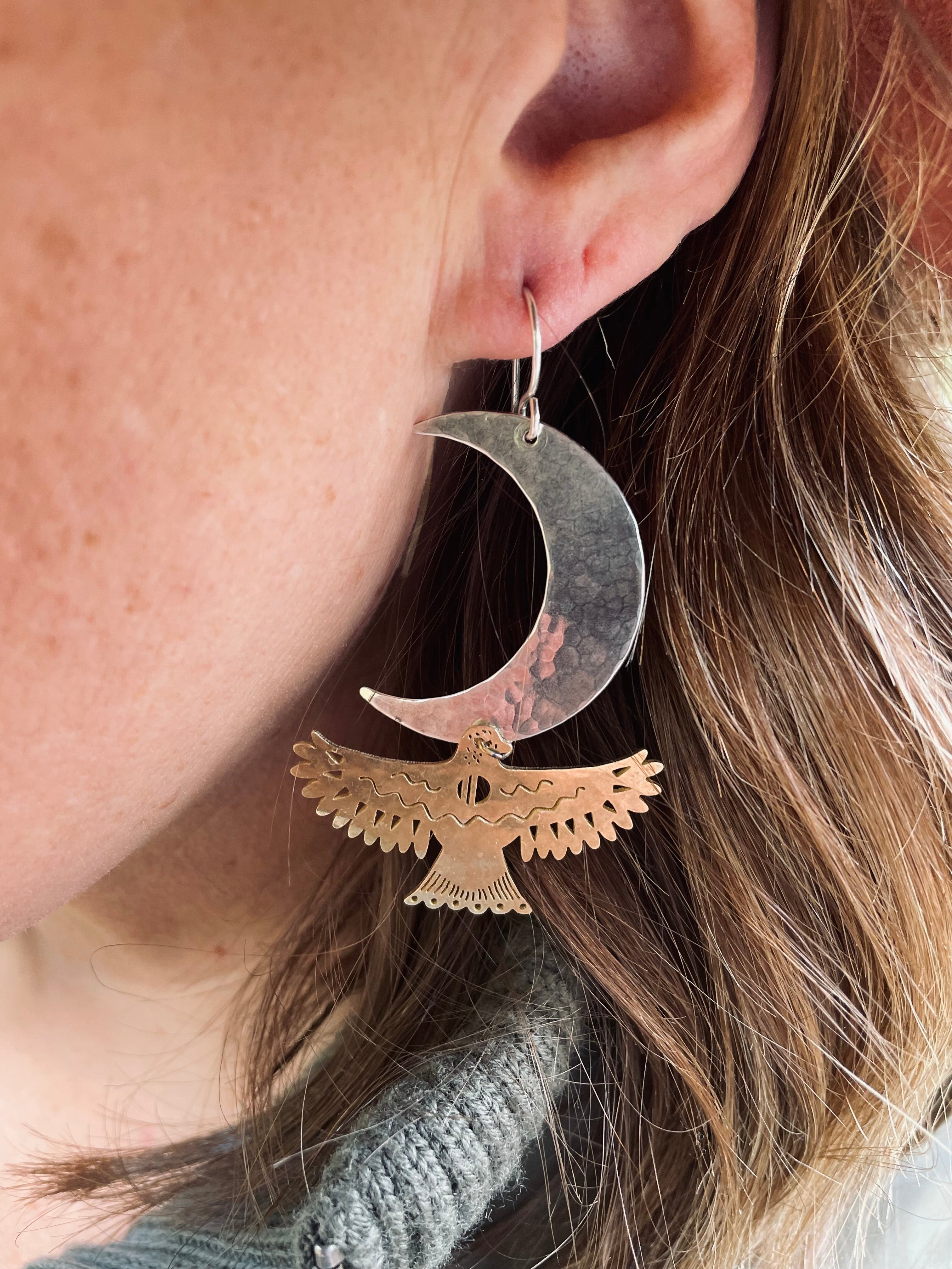 Night Wing Earrings