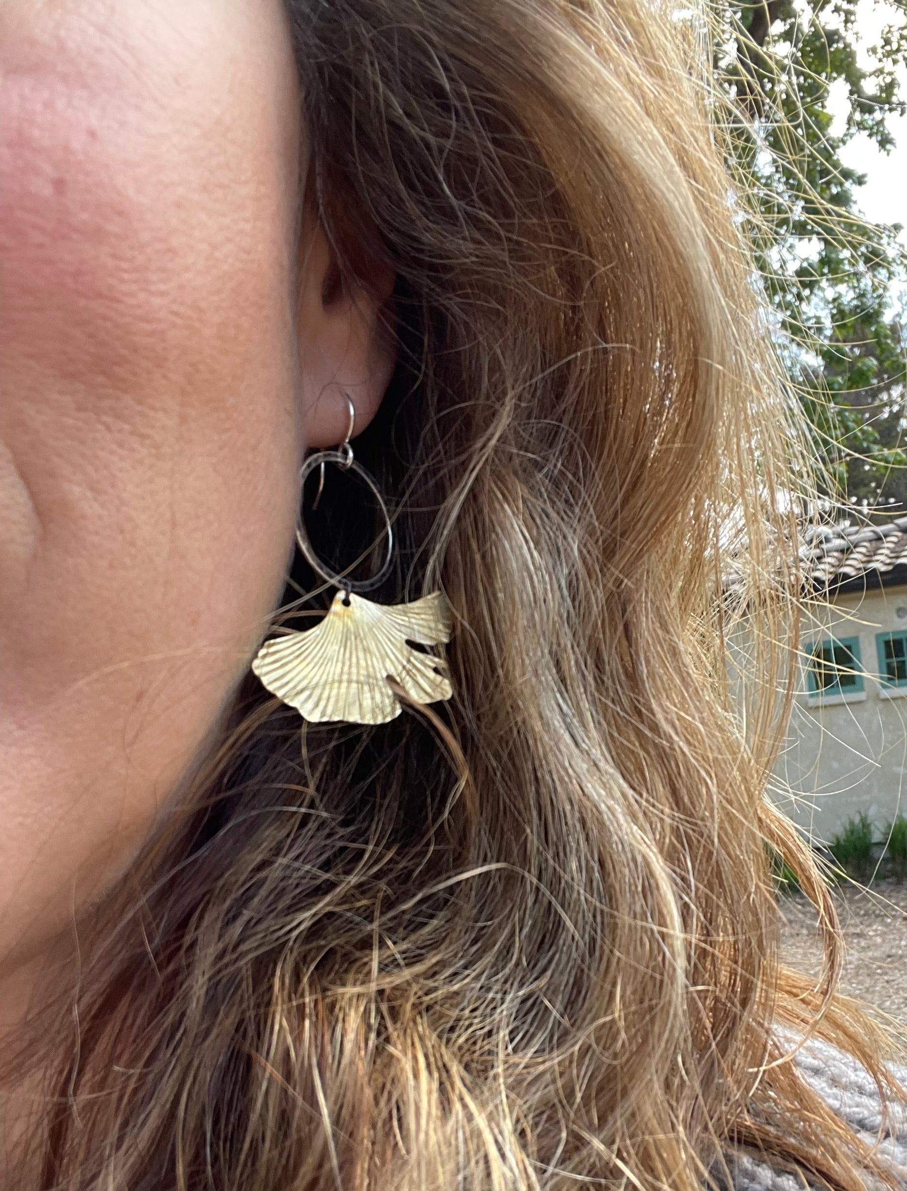 Ginkgo Earrings