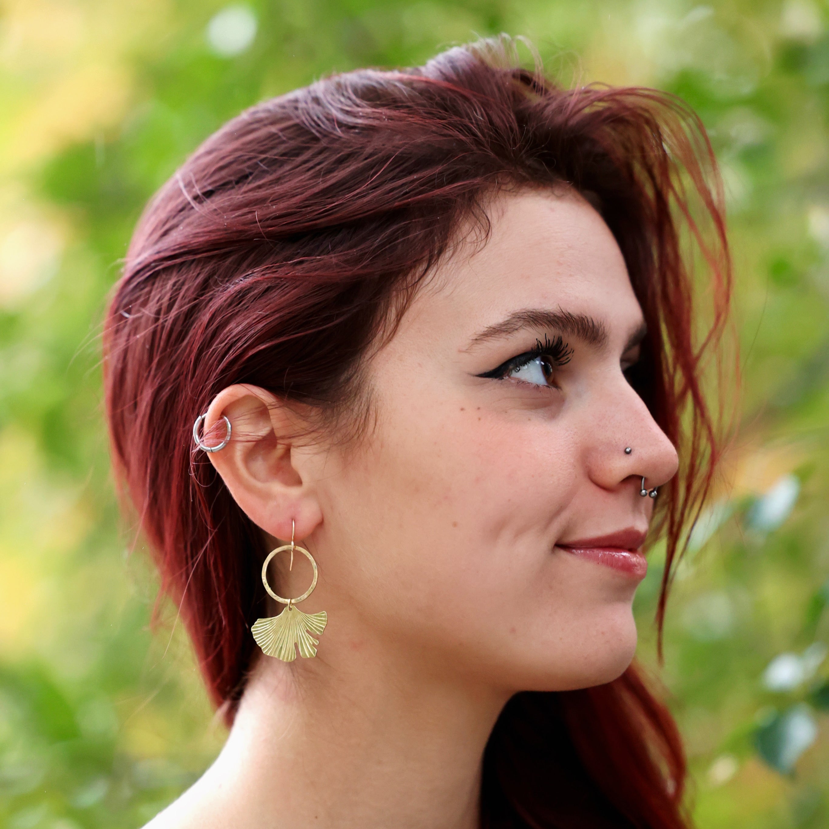 Ginkgo Earrings