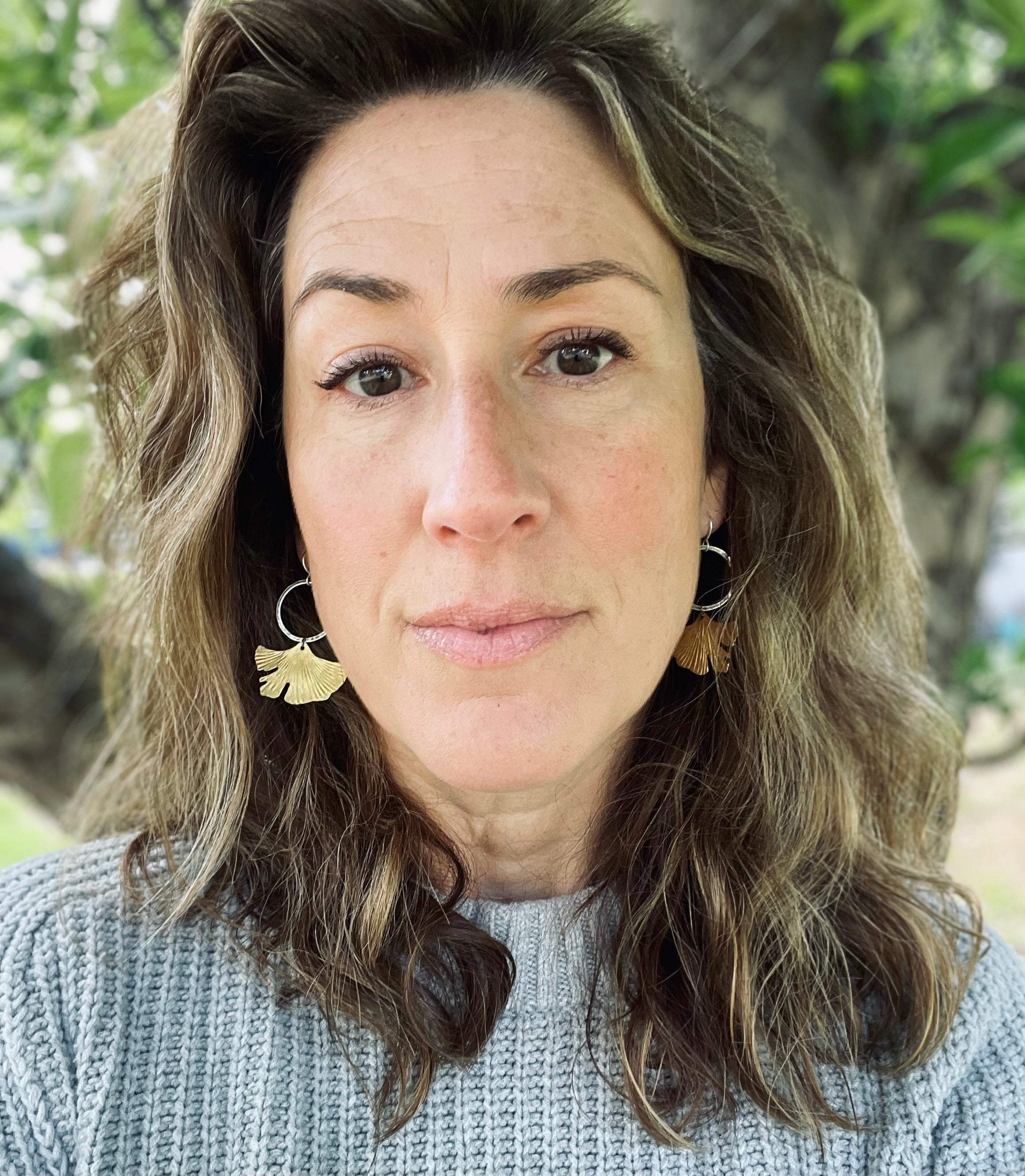 Ginkgo Earrings