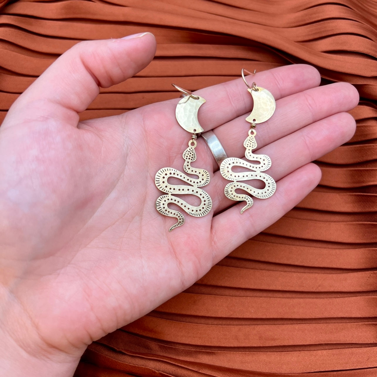 Serpentine Earrings