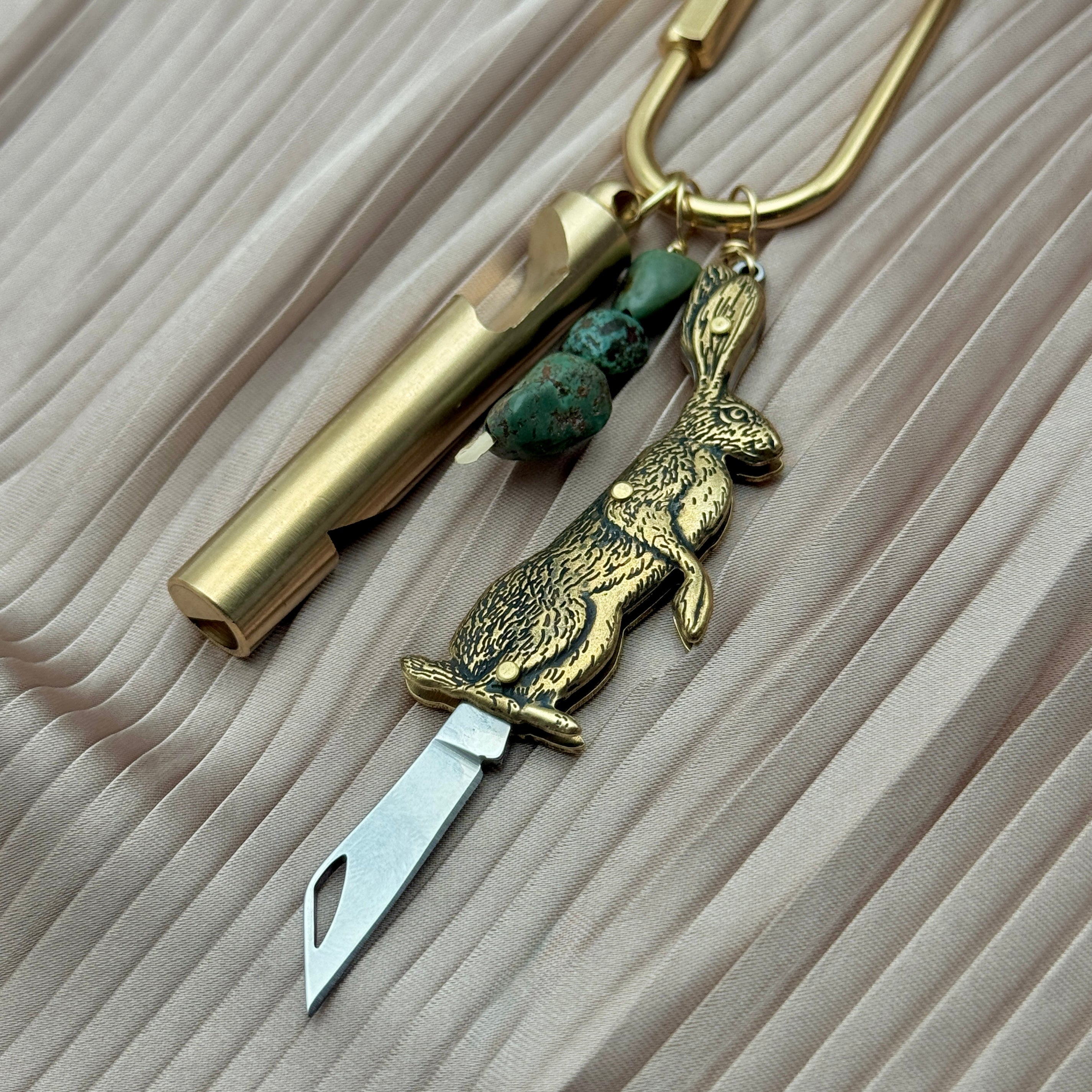 Wild Hare Purse Charm