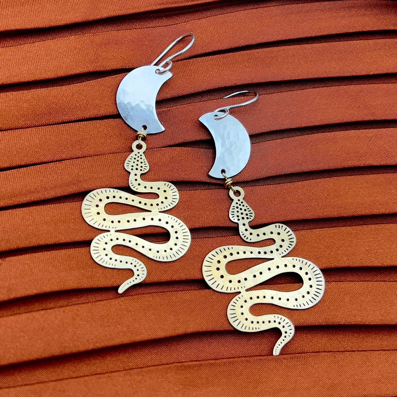 Serpentine Earrings