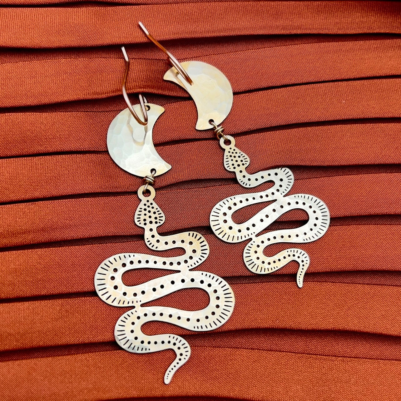 Serpentine Earrings