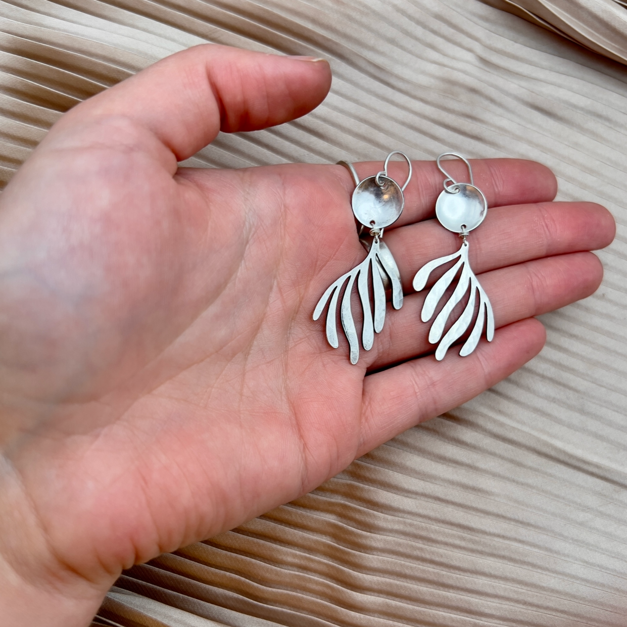 Sea Fern Earrings