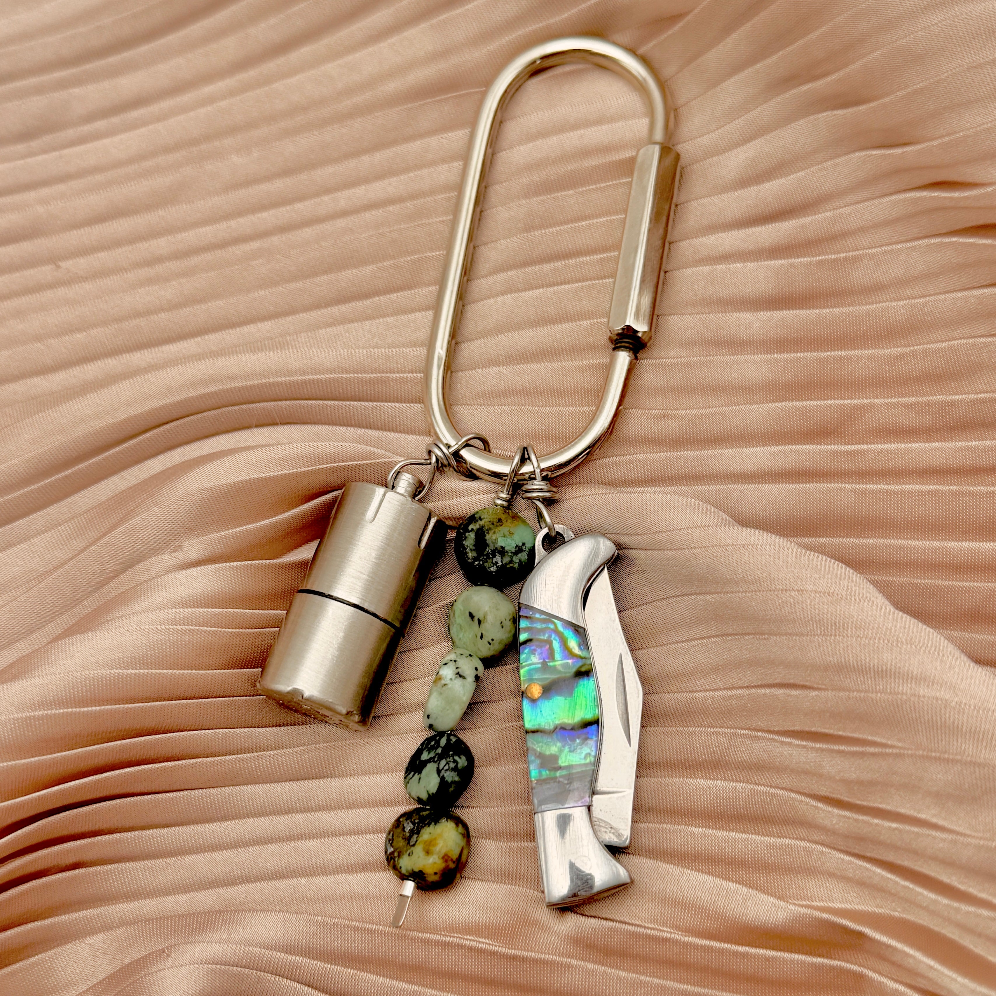 Northern Lights Purse Charm