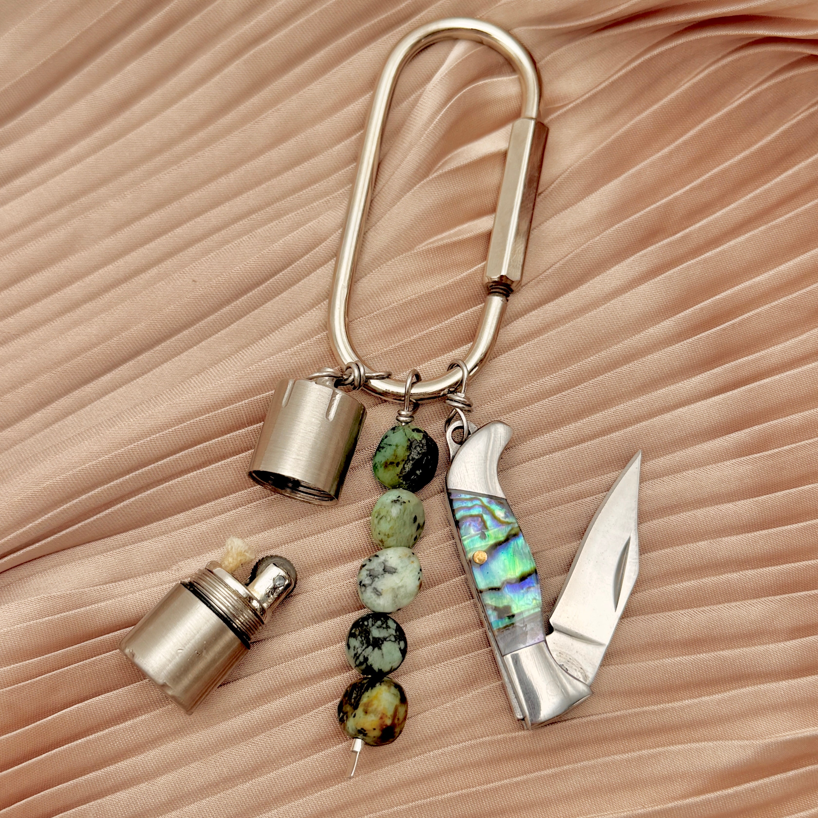 Northern Lights Purse Charm