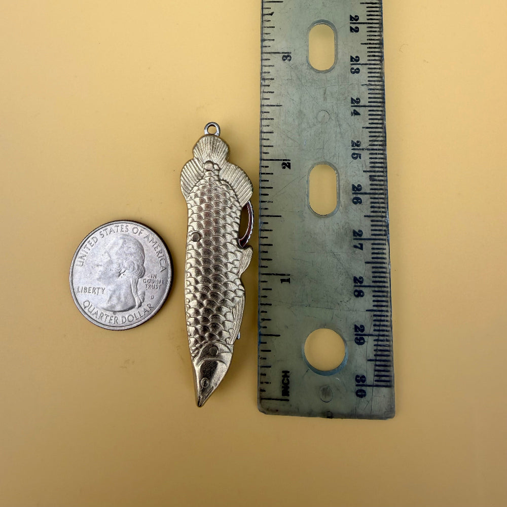 Steel Fin Necklace