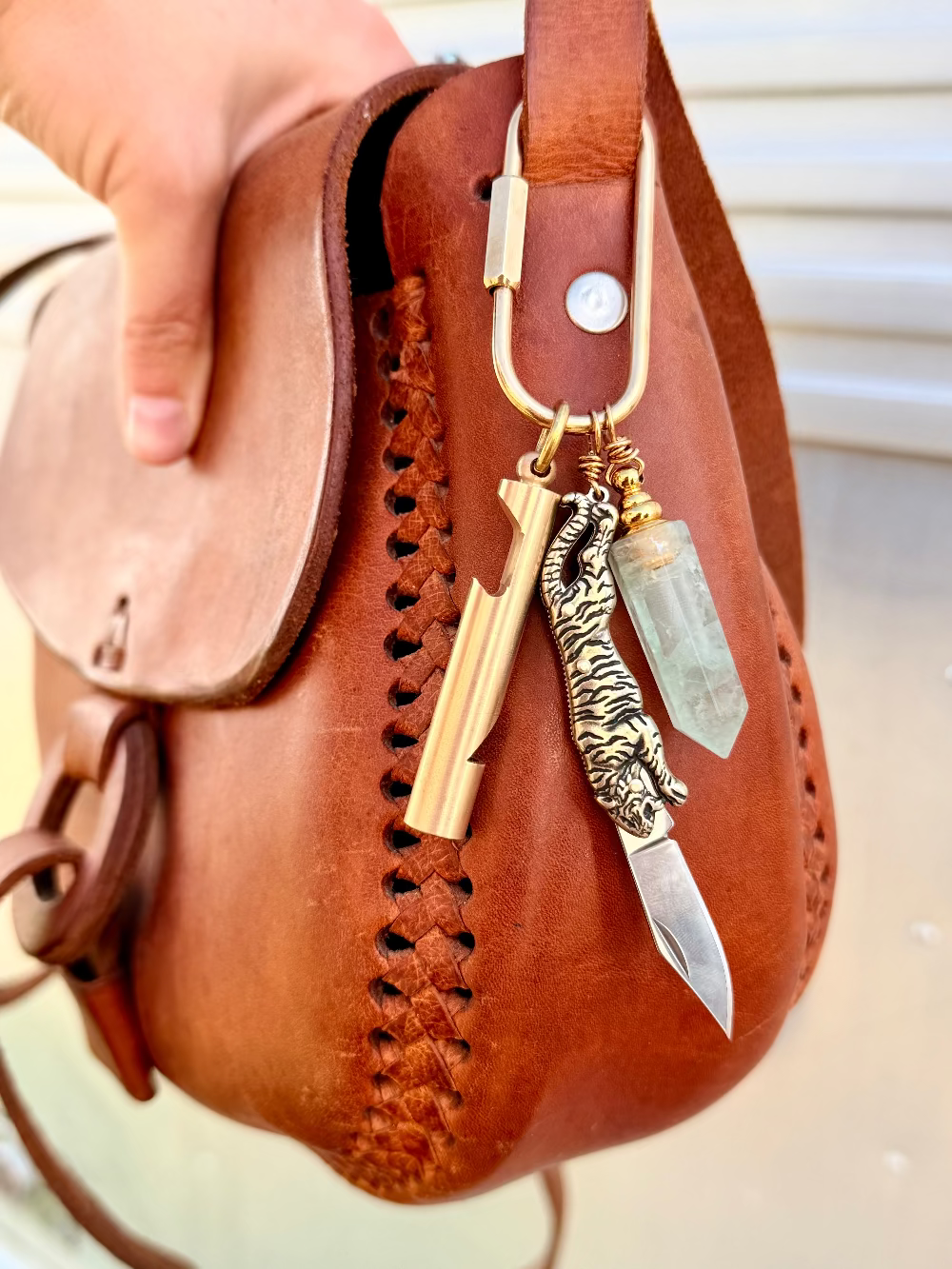 Huntress Purse Charm