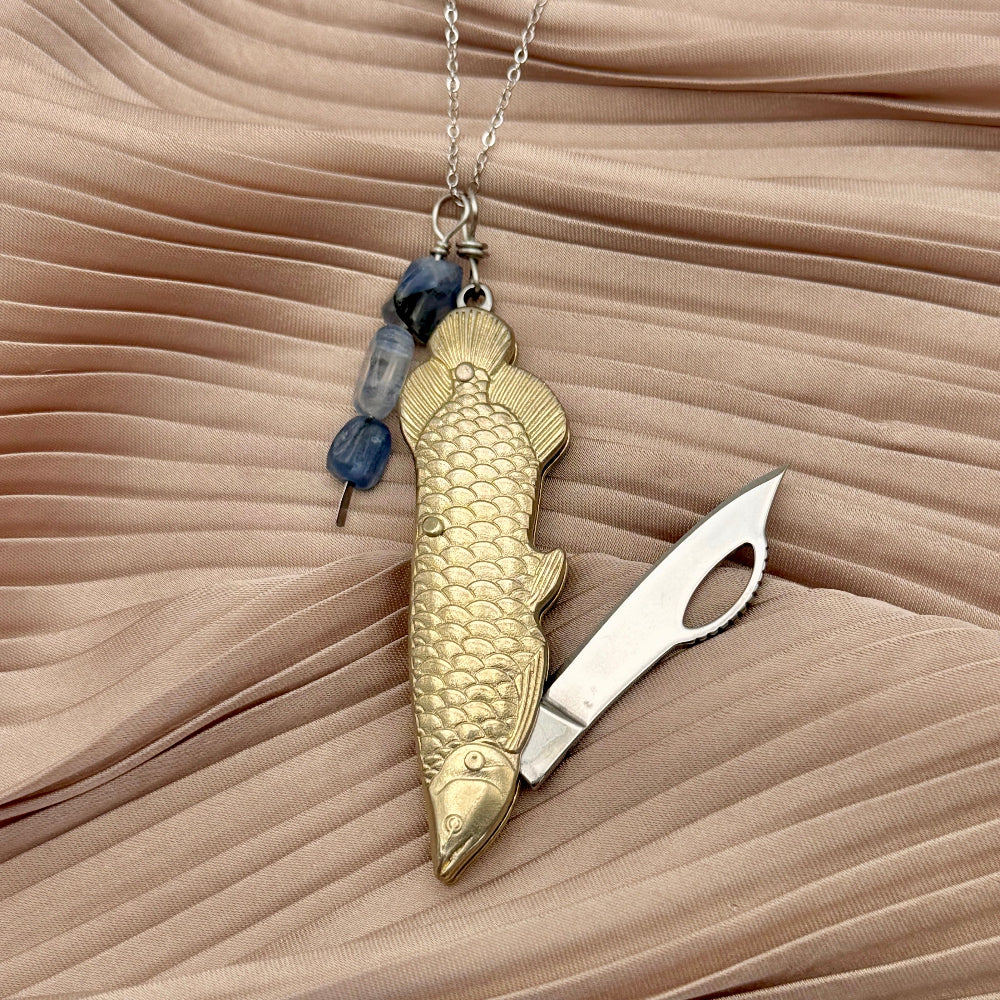 Steel Fin Necklace