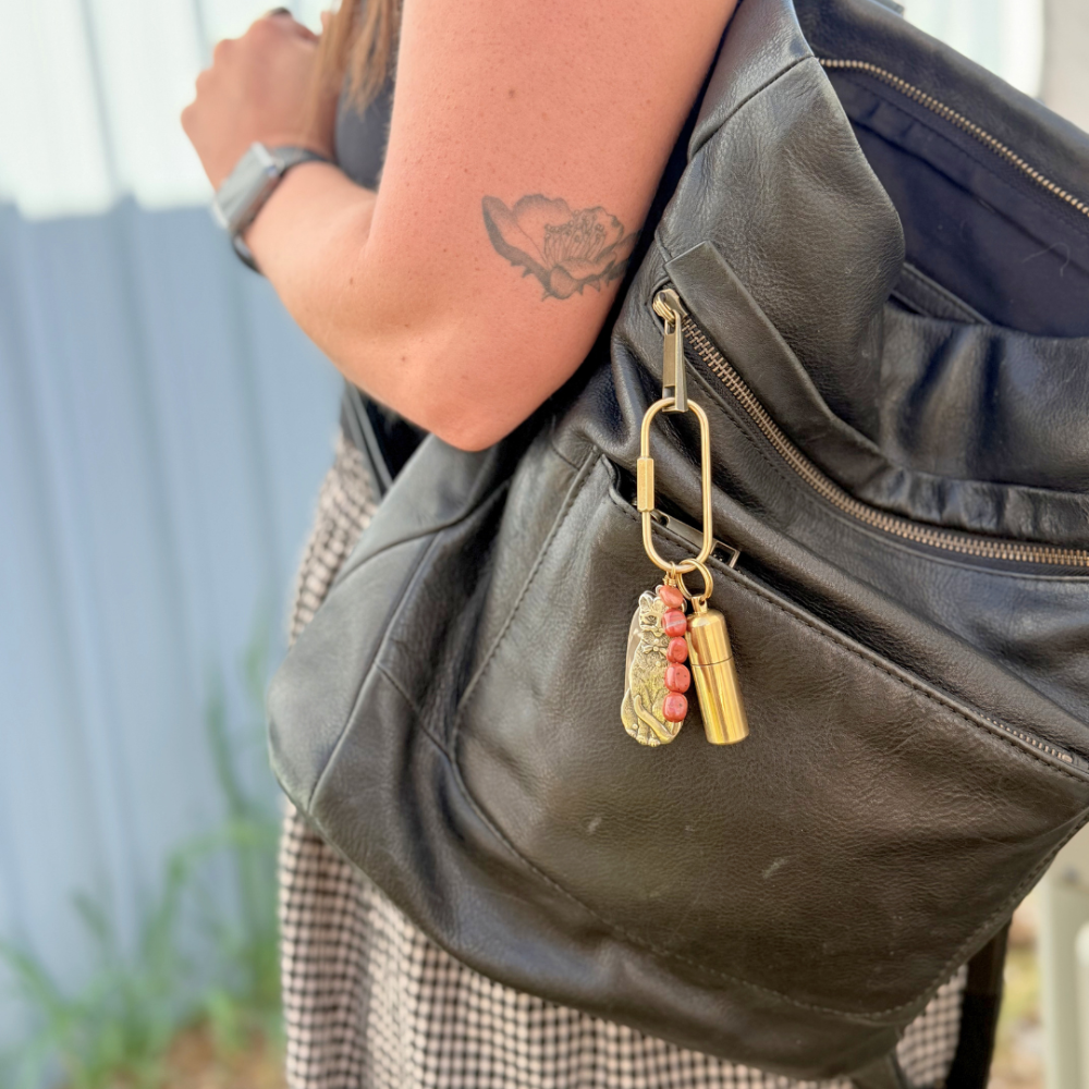 Tomcat Purse Charm