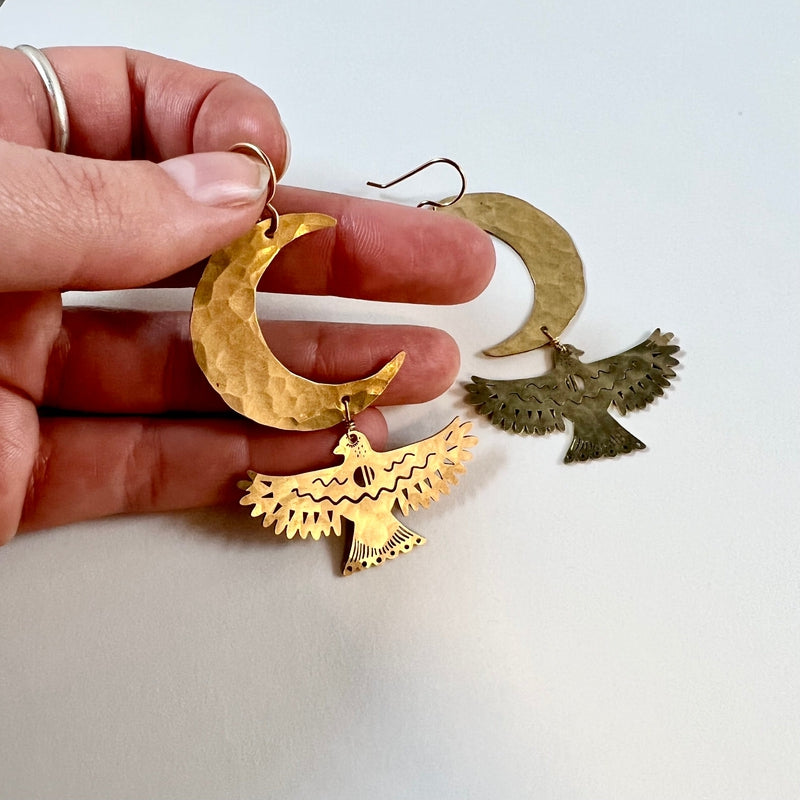 Night Wing Earrings