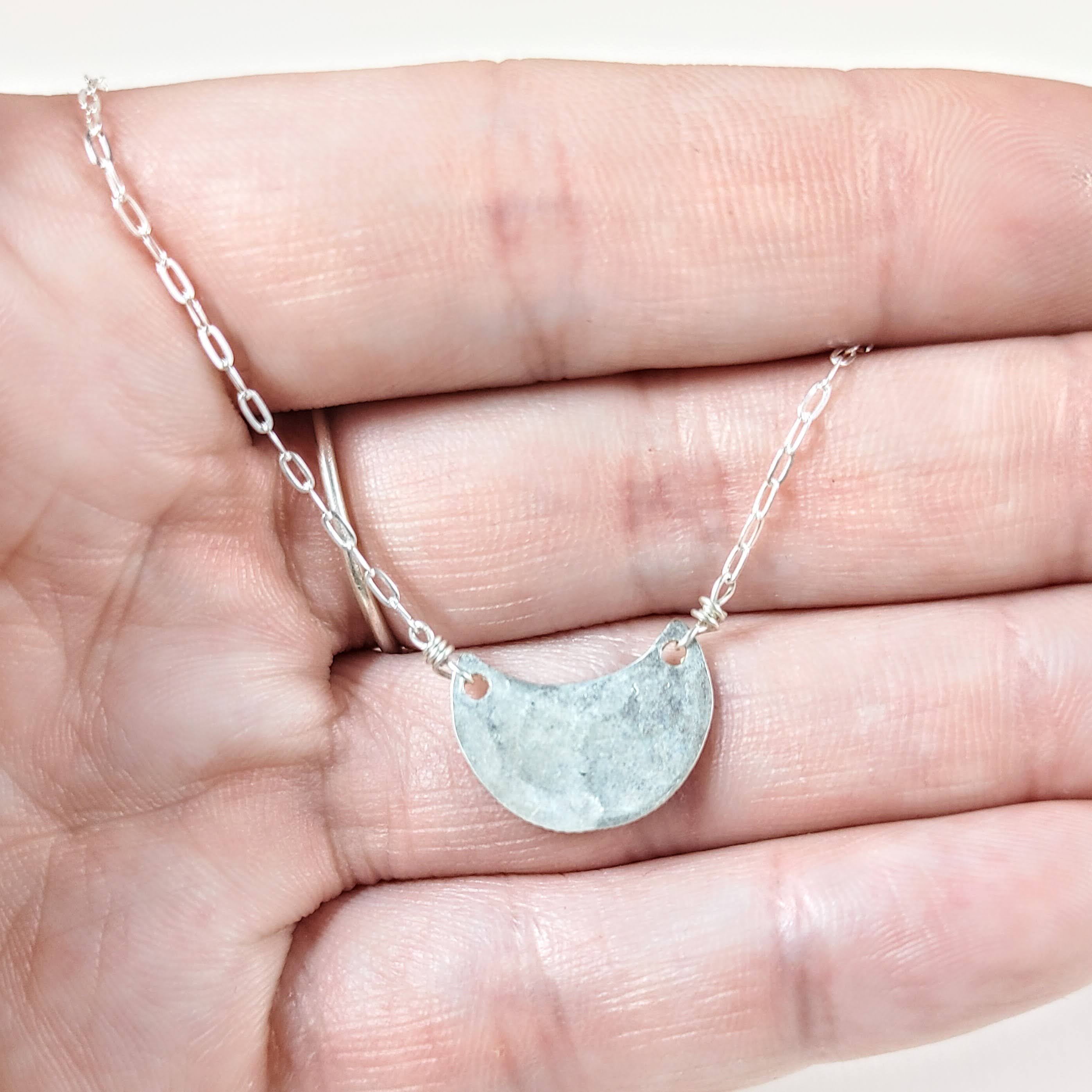 Golden Moon Necklace