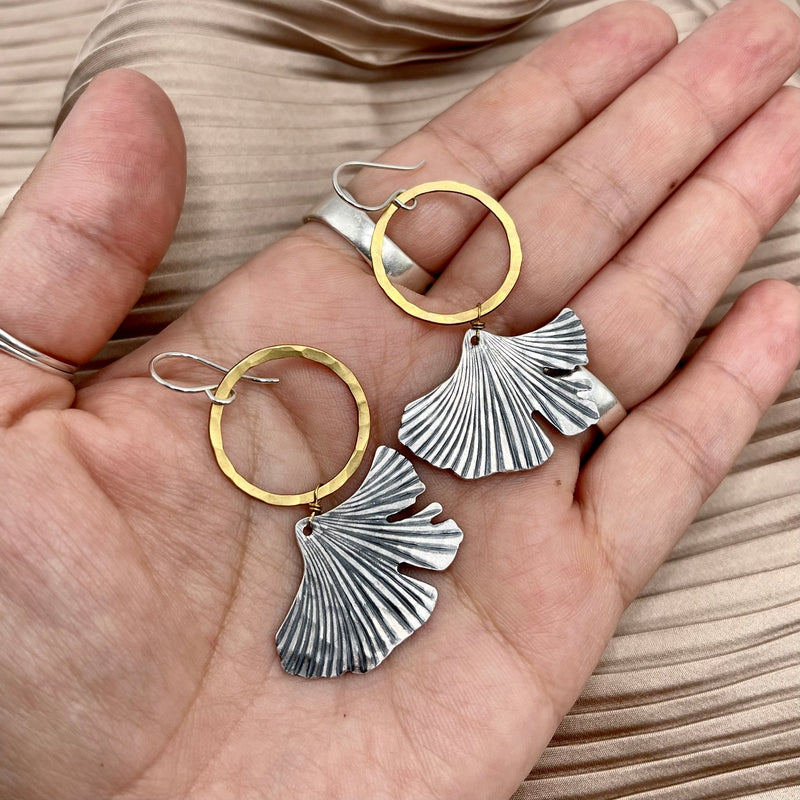 Ginkgo Earrings