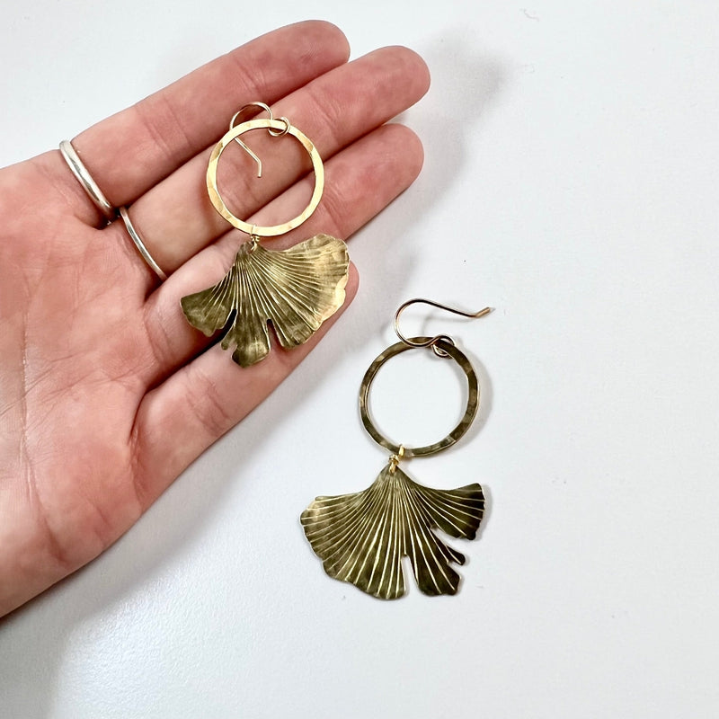 Ginkgo Earrings