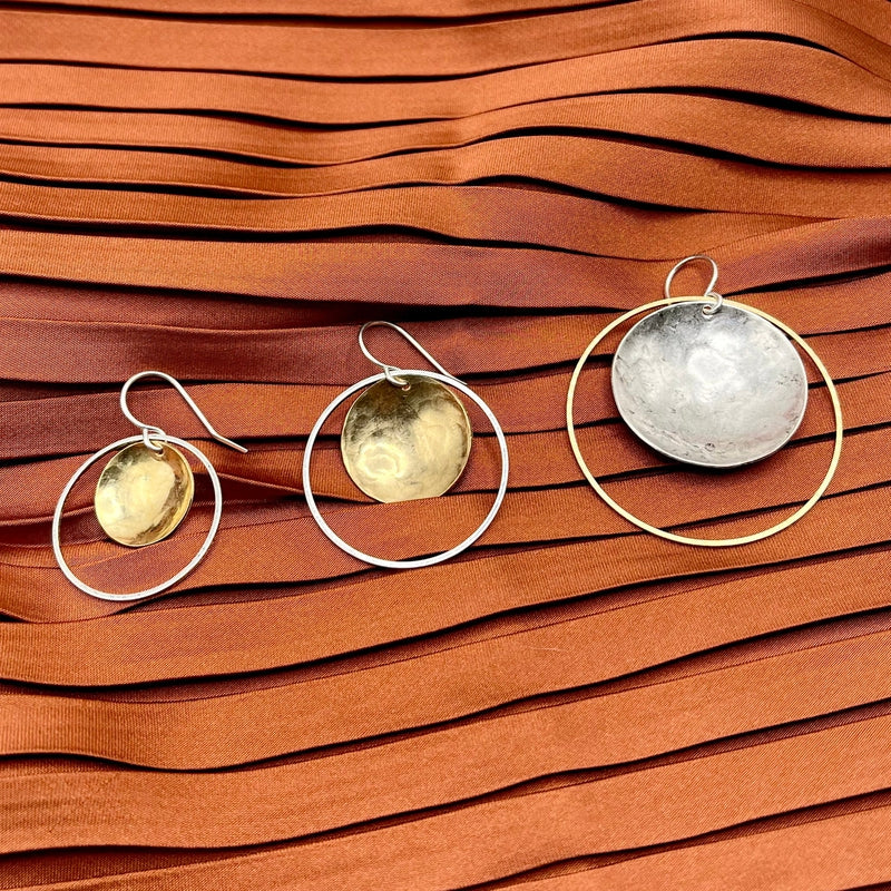 Halo'd Eclipse Earrings