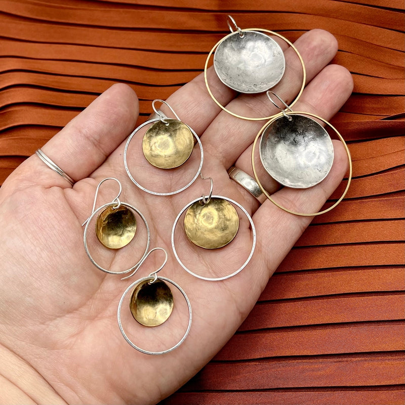 Halo'd Eclipse Earrings