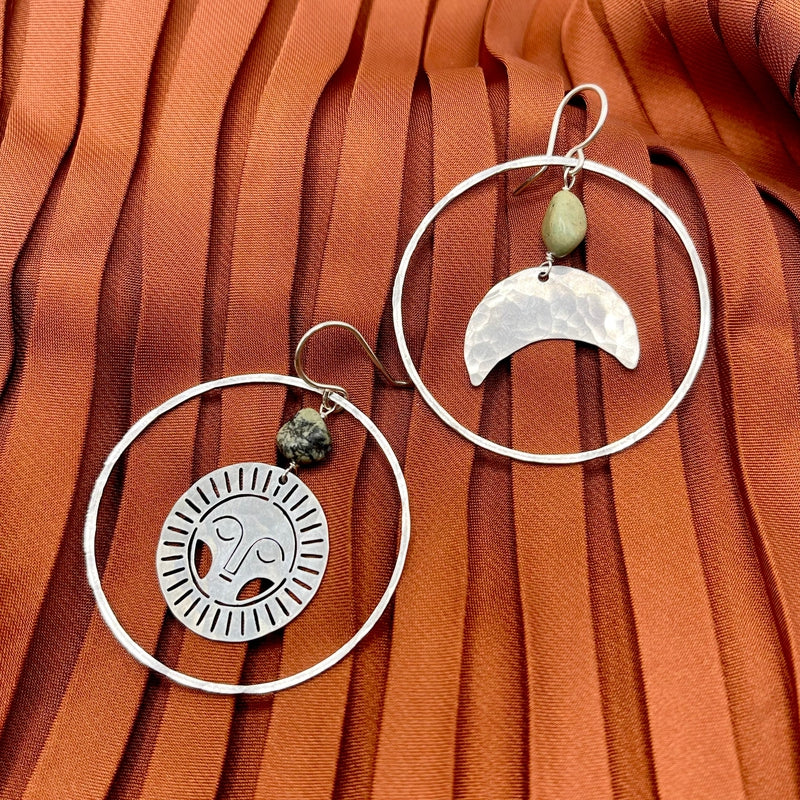 Eclipsed Earrings Fluff Hardware