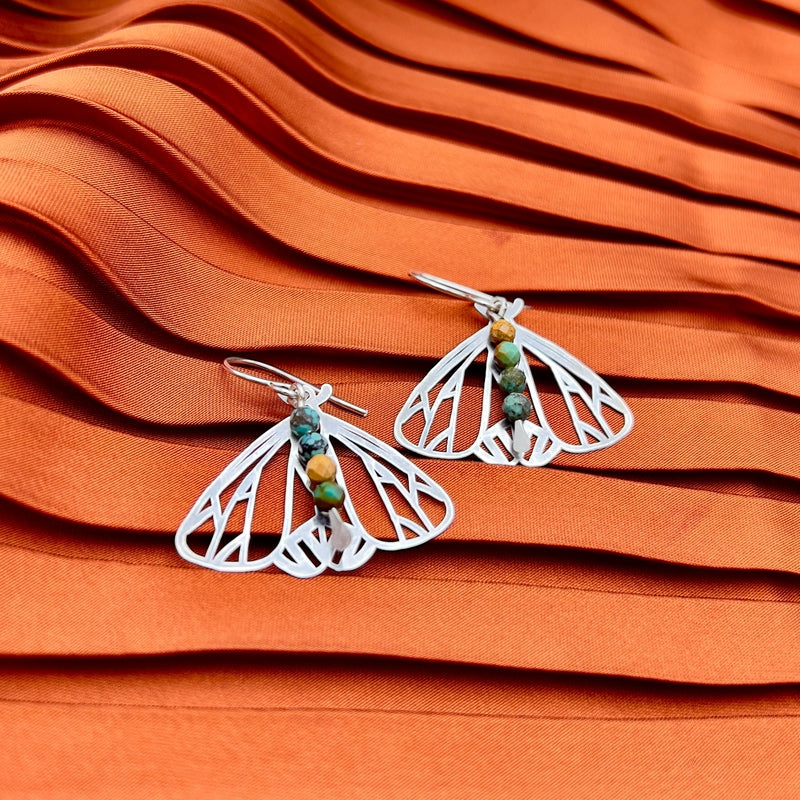 Peppered Moth Earrings