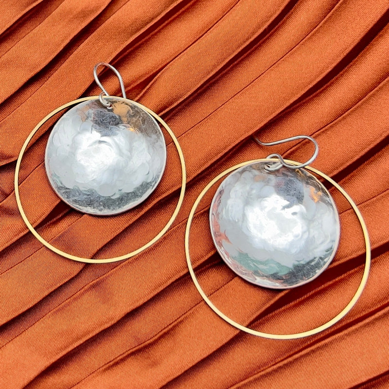 Halo'd Eclipse Earrings