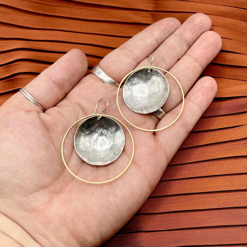 Halo'd Eclipse Earrings