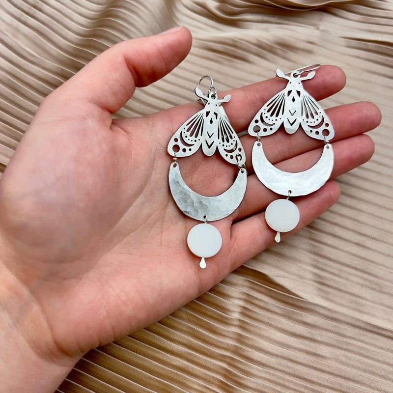 Luna Moth Earrings