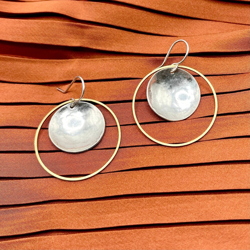 Halo'd Eclipse Earrings
