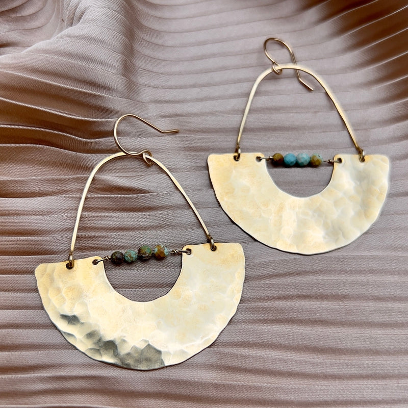 New Moon Earrings