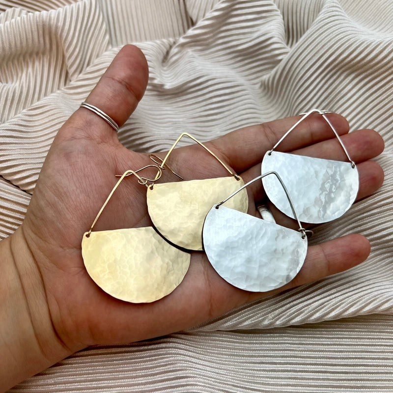 Rounded Edge Earrings