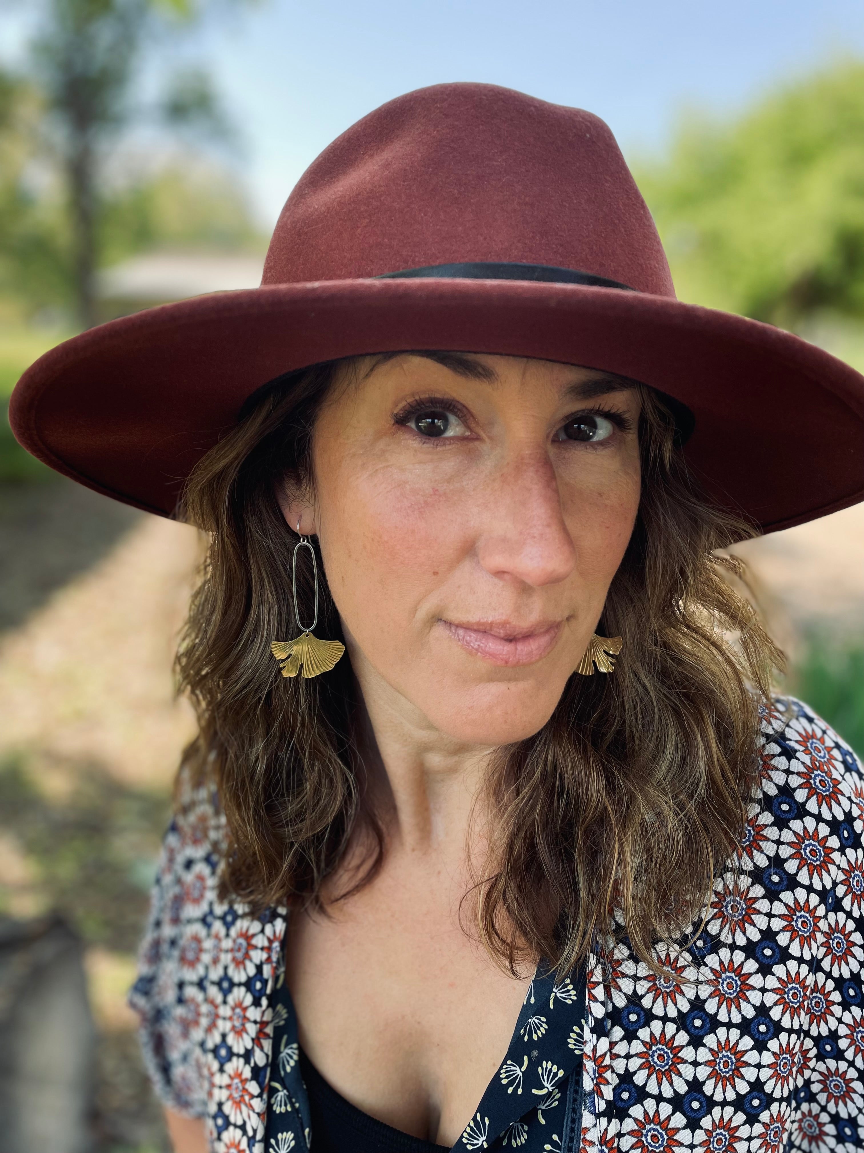Ginkgo Earrings II