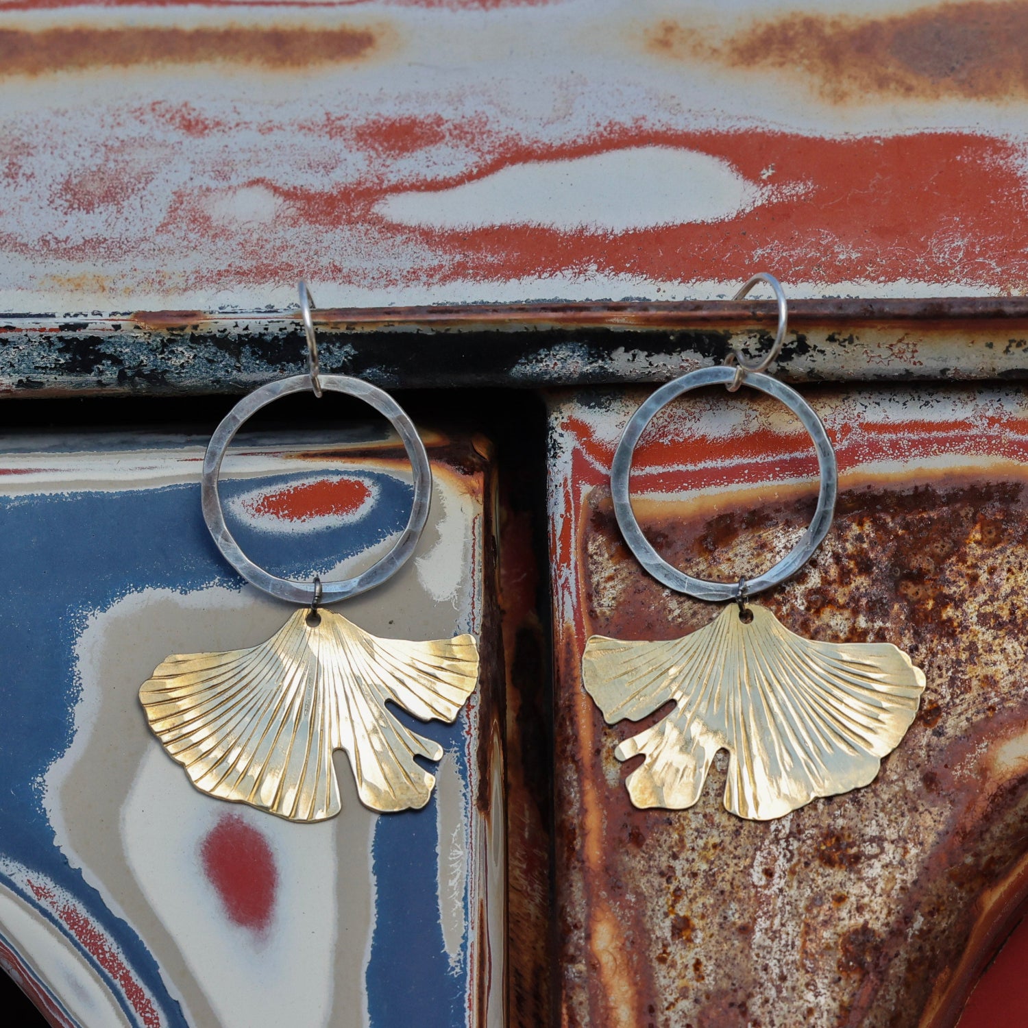 Ginkgo Earrings