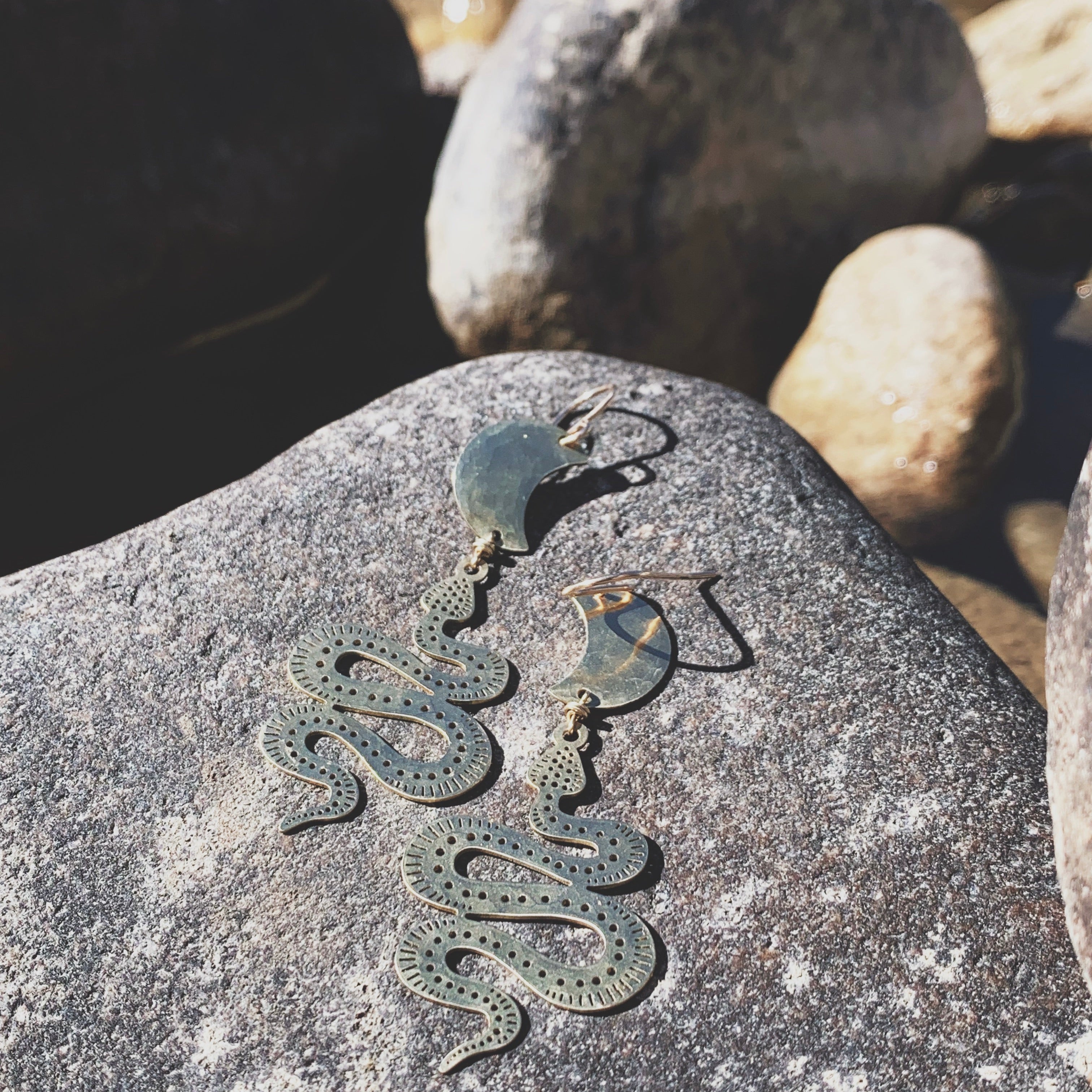 Serpentine Earrings