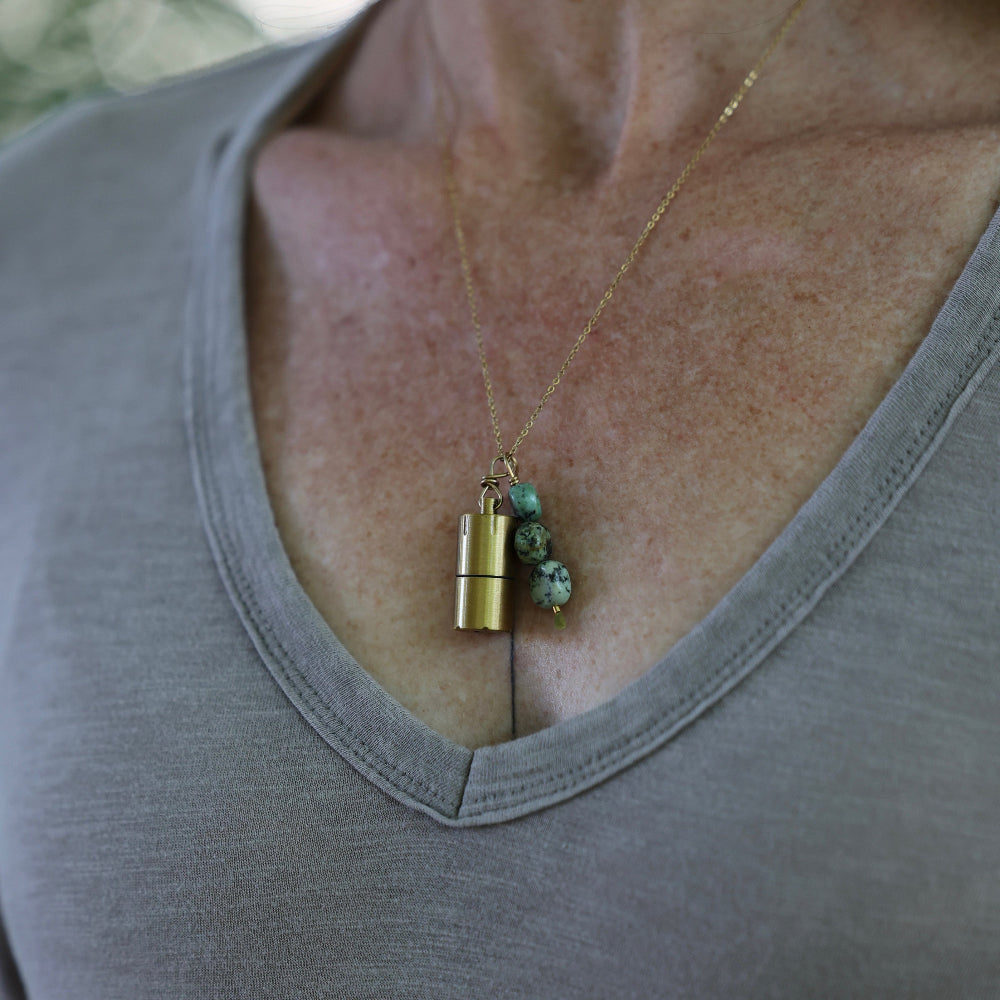 Northern Lights Purse Charm