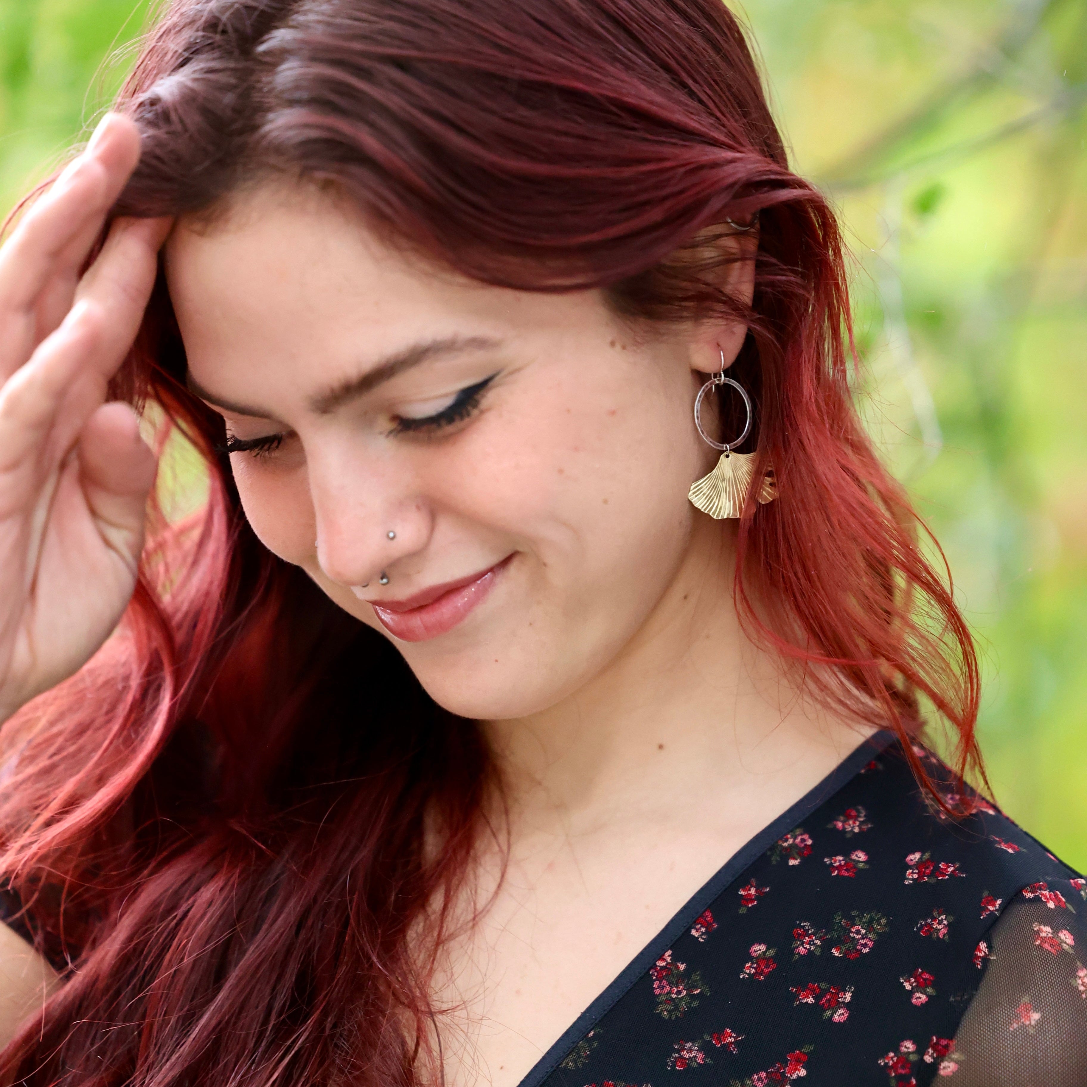 Ginkgo Earrings
