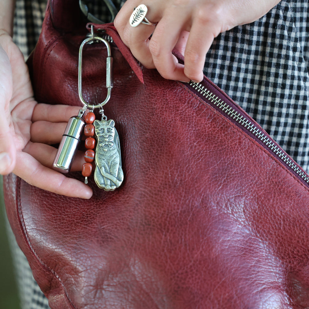 Tomcat Purse Charm