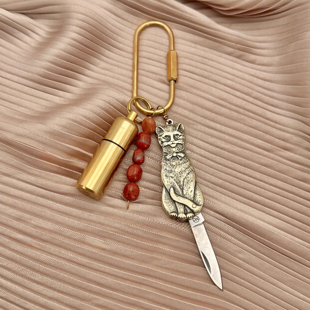 Tomcat Purse Charm