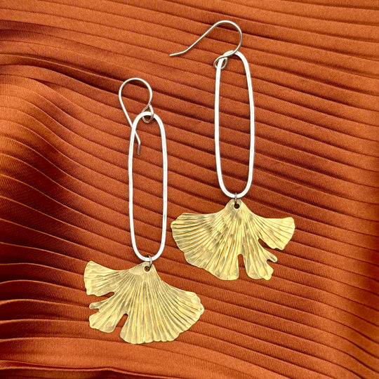 Ginkgo Earrings II