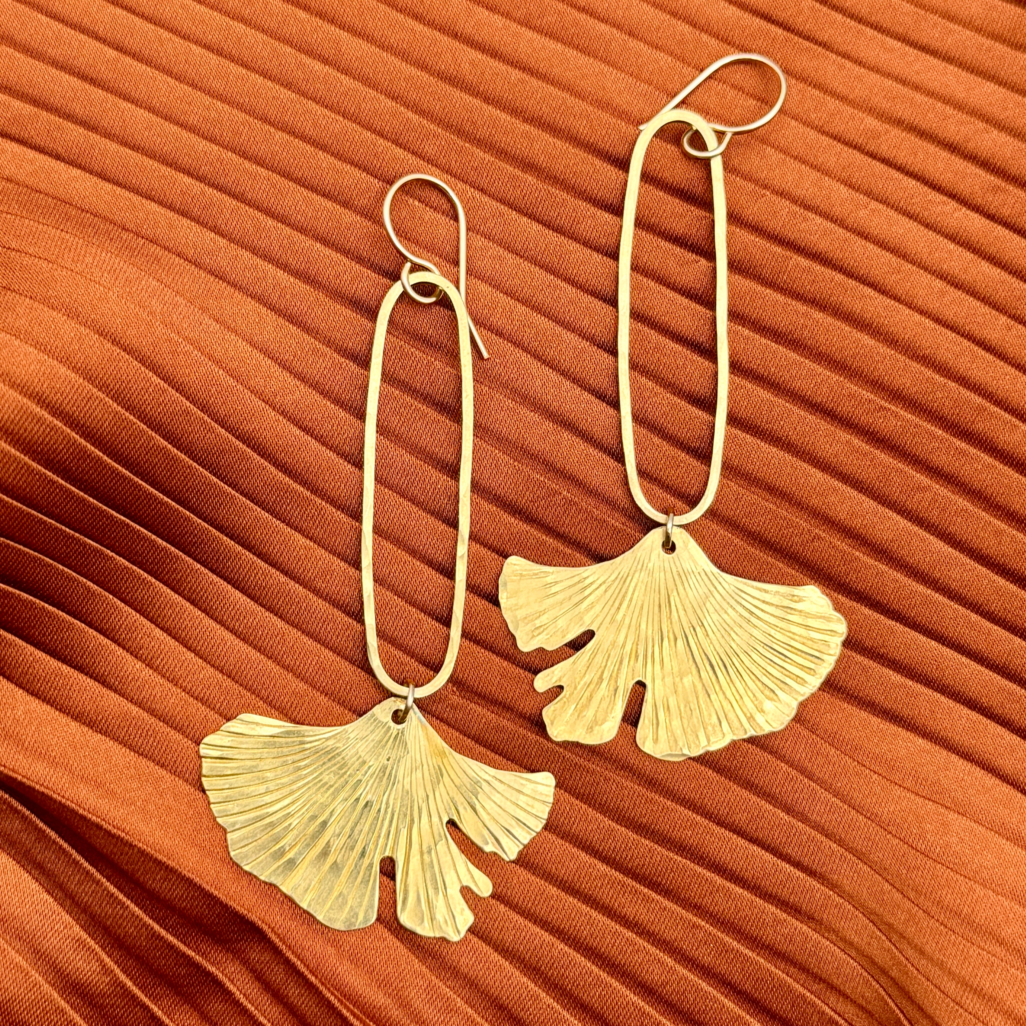 Ginkgo Earrings II