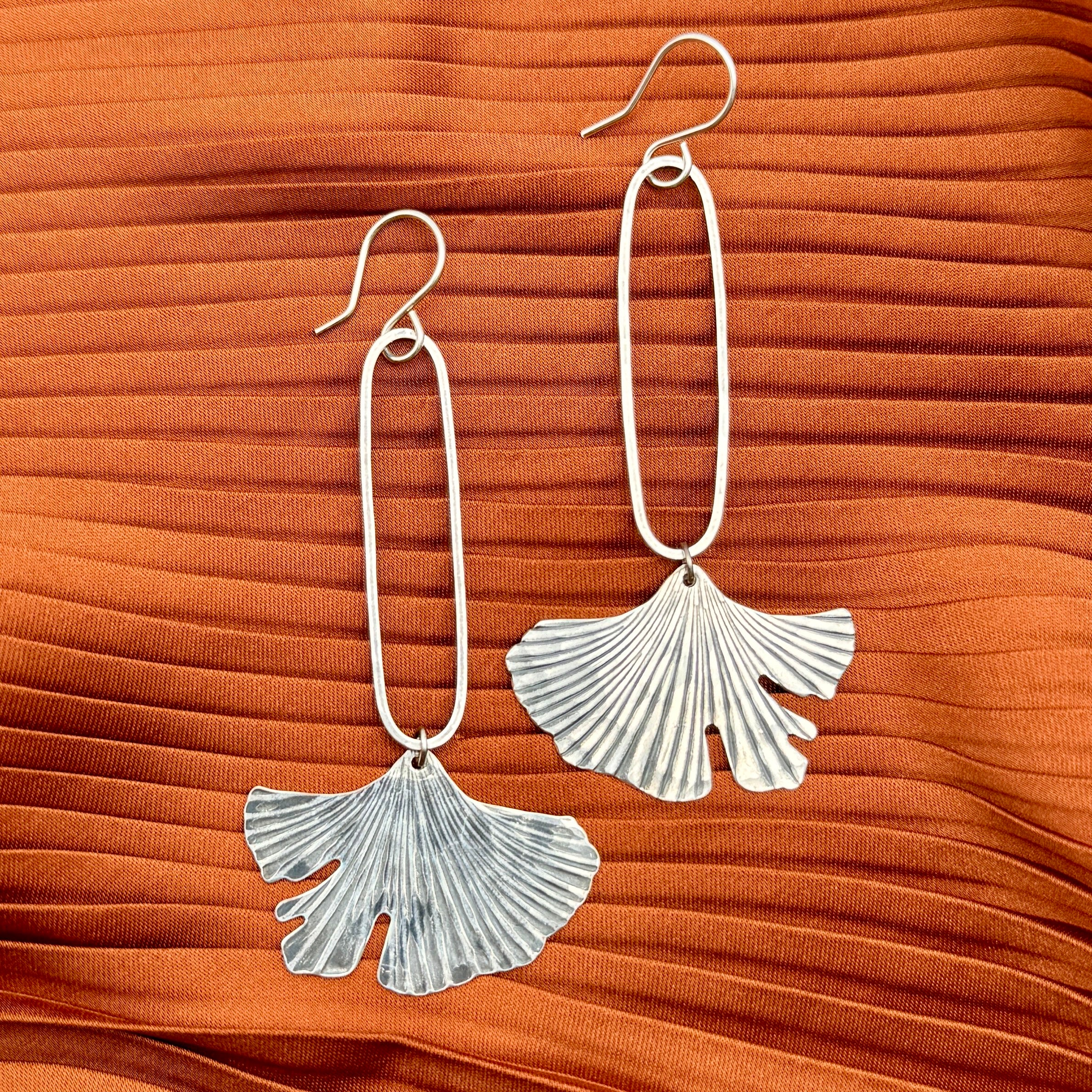 Ginkgo Earrings II