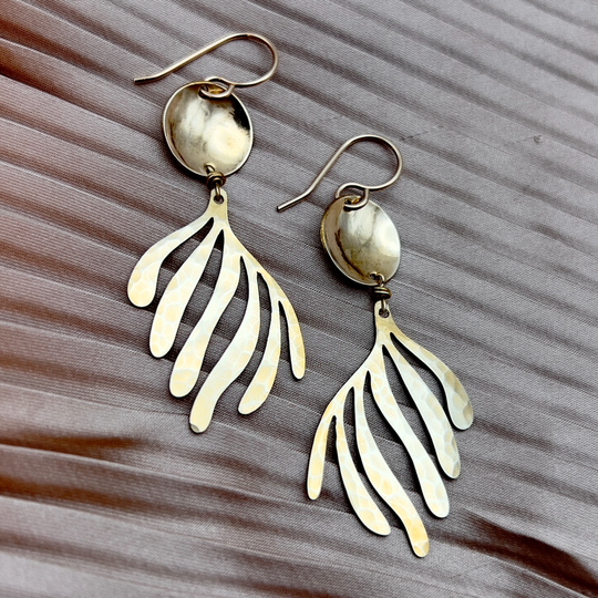 Sea Fern Earrings