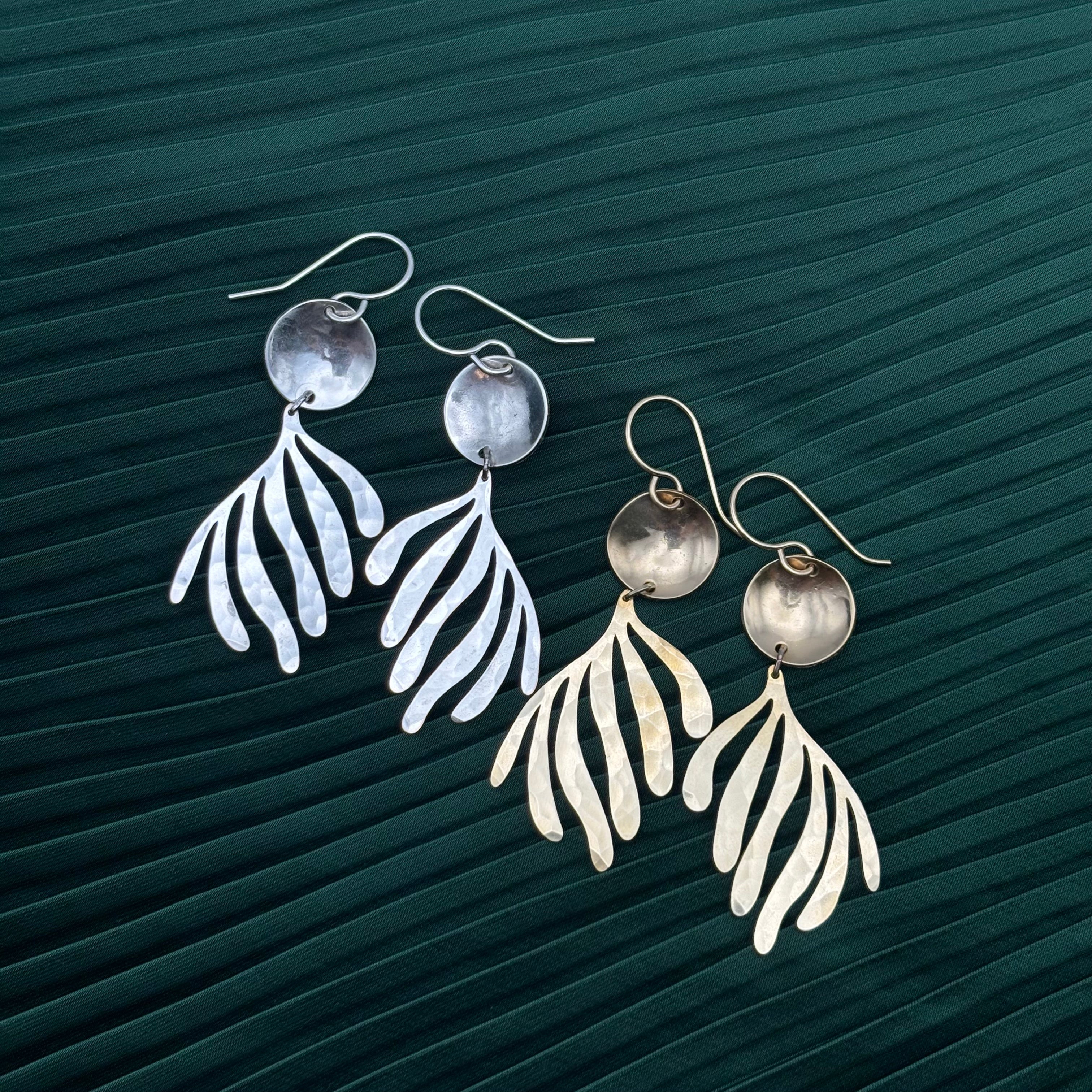 Sea Fern Earrings