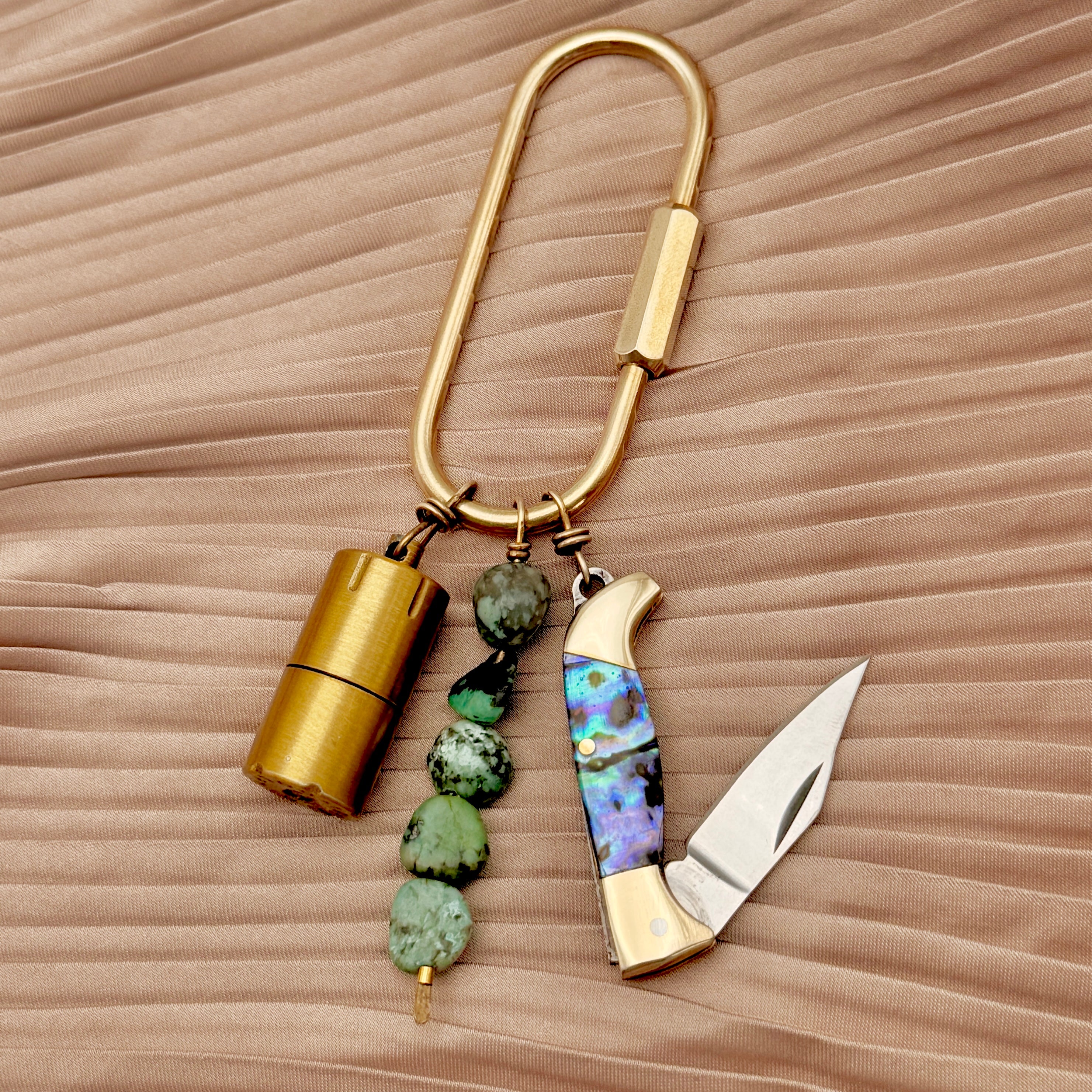 Northern Lights Purse Charm