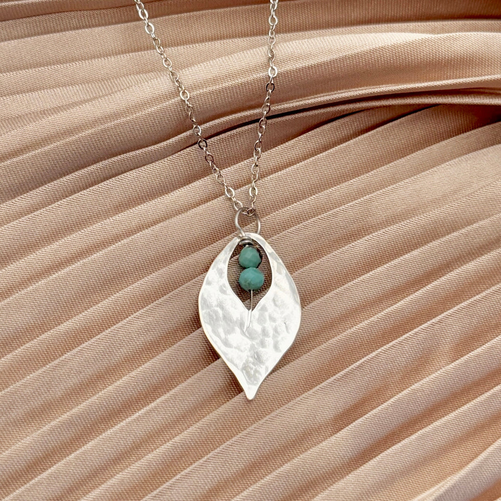 Tea Leaf Necklace