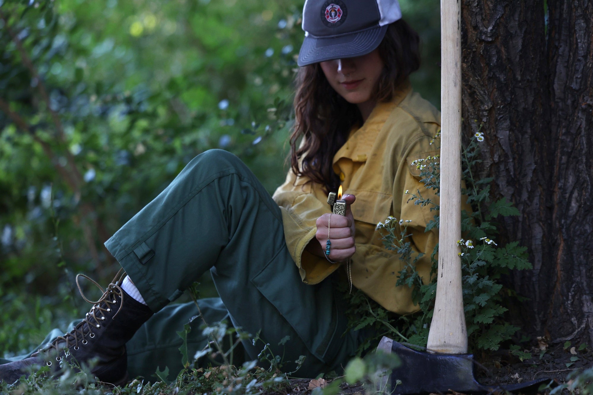 flicker lighter necklace functional jewelry 