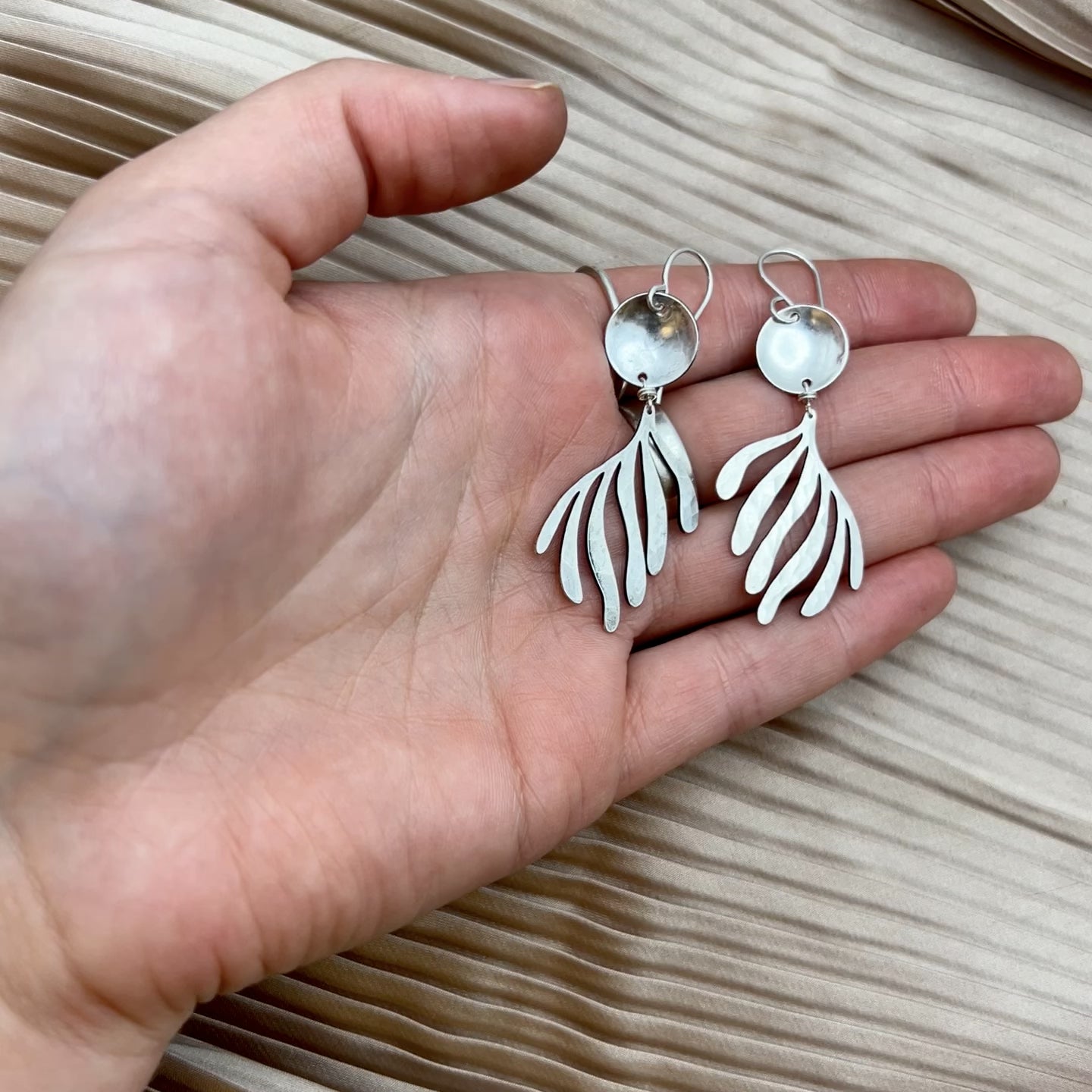 Sea Fern Earrings